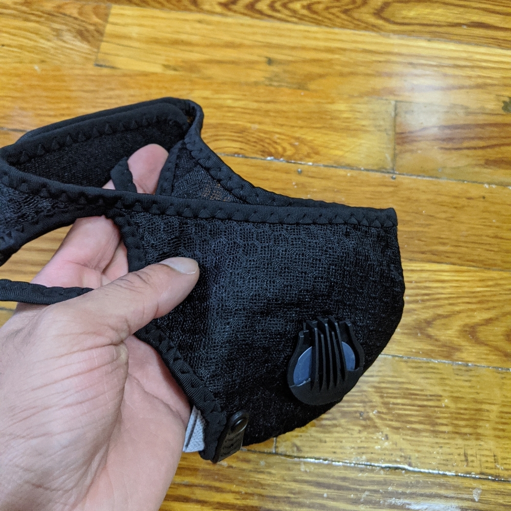 Face mask with 3 filters